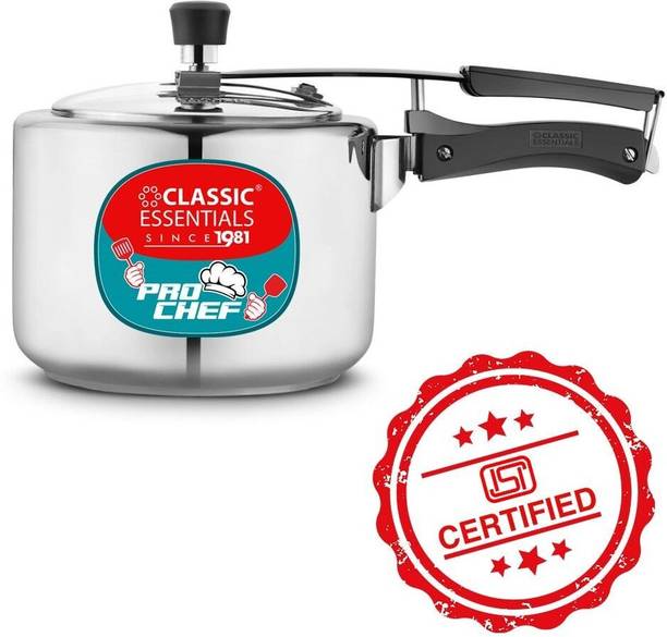 Classic Essentials Prochef ISI Certified Inner Lid 3 L Inner Lid Induction Bottom Pressure Cooker