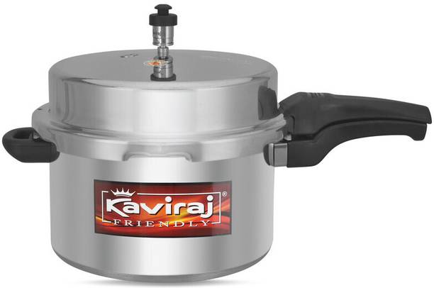 Kaviraj Friendly 10 L Induction Base Pressure Cooker 10 L Outer Lid Induction Bottom Pressure Cooker