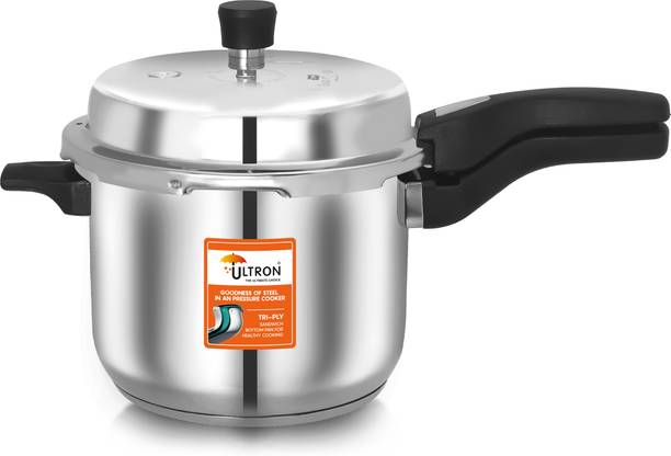 ULTRON PRESSURE COOKER 3 L Outer Lid Induction Bottom Pressure Cooker