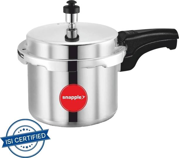 Snapple 3 Liter Aluminium Pressure Cooker 3 L Outer Lid Pressure Cooker