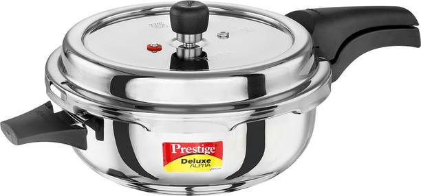 Prestige Deluxe Alpha Svachh 4 L Outer Lid Induction Bottom Pressure Cooker