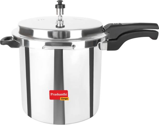 प्राशंथी गंगा 12 Litres Premium Aluminium Pressure Cooker, 5 years warranty, ISI Certified 12 L