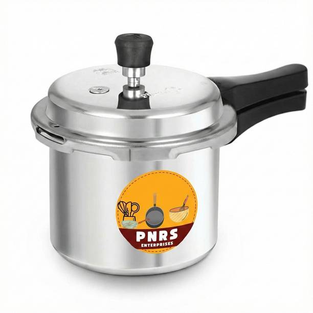 PNRS ENTERPRISES Premium Stainless Steel Outer Lid Pressure Cooker, 5 L Outer Lid Induction Bottom Pressure Cooker
