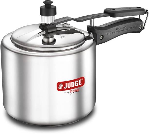 Judge Pride |Long Lasting Regulator|Easy Grip Handle 3 L Inner Lid Induction Bottom Pressure Cooker