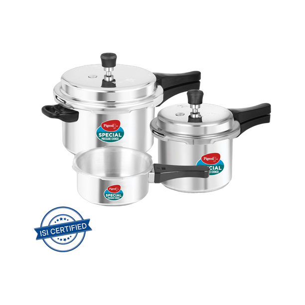 Pigeon Special 2 L, 3 L, 5 L Outer Lid Pressure Cooker