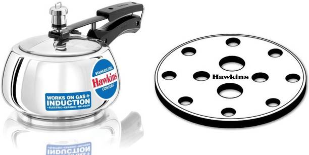 Hawkins Contura Stainless Steel Cooker With Stainless S...