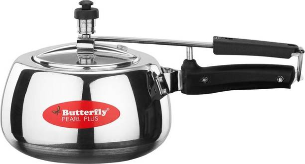 Butterfly Pearl Plus 3 L Inner Lid Induction Bottom Pressure Cooker
