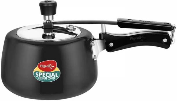Pigeon Special Plus and Gas stove Compatible 3 L Induction Bottom Pressure Cooker