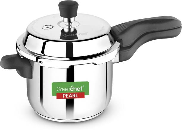 Greenchef Pearl 3 L Outer Lid Induction Bottom Pressure Cooker
