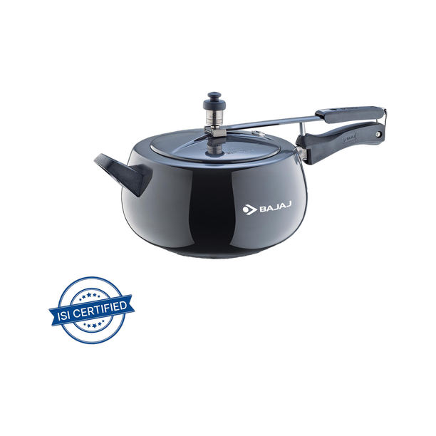 BAJAJ New Shakti 5HD HA Handi With IB 5 L Inner Lid Induction Bottom Pressure Cooker