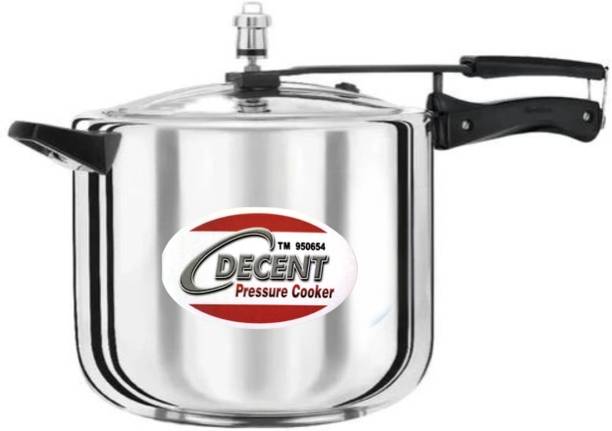 Decent Stainless Steel 12 L Inner Lid Induction Bottom Pressure Cooker