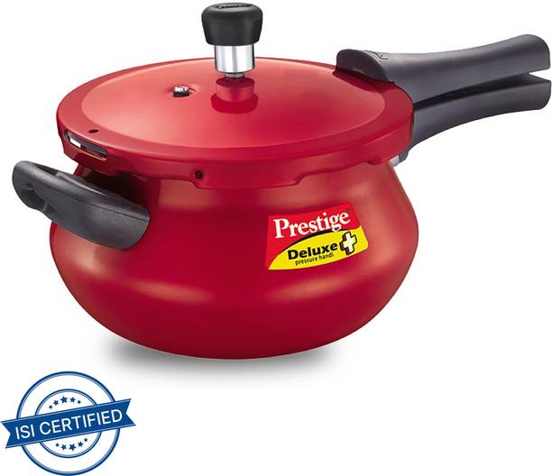Prestige Deluxe Plus 3 L Outer Lid Induction Bottom Pressure Cooker