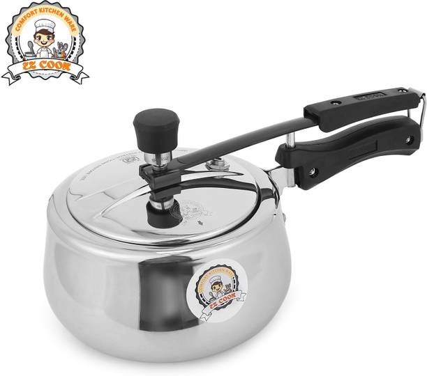 ez cook SUPERB TRIPLY PRESSURE COOKER 3 L Inner Lid Induction Bottom Pressure Cooker