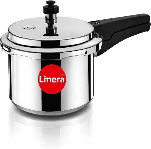 Limera ISI Certified Gas Stove Compatible Cooker 3 L Outer Lid Pressure Cooker