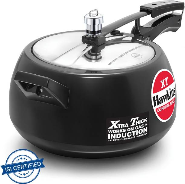 Hawkins Contura Black XT (CXT50) 5 L Induction Bottom Pressure Cooker