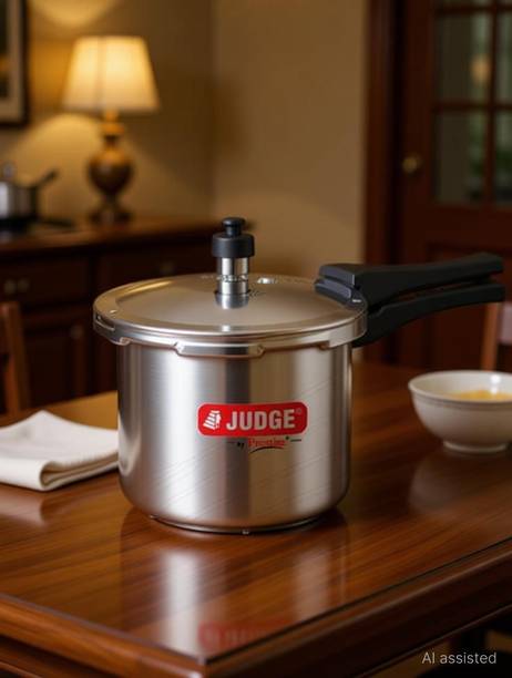 Judge Classic Special Outer Lid|Easy Grip Handle|Long-Lasting Pressure Regulator | 3 L Outer Lid Induction Bottom Pressure Cooker