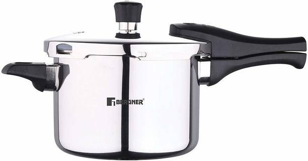 BERGNER Argent Elements TriPly Outer Lid 3.5 L Outer Lid Induction Bottom Pressure Cooker