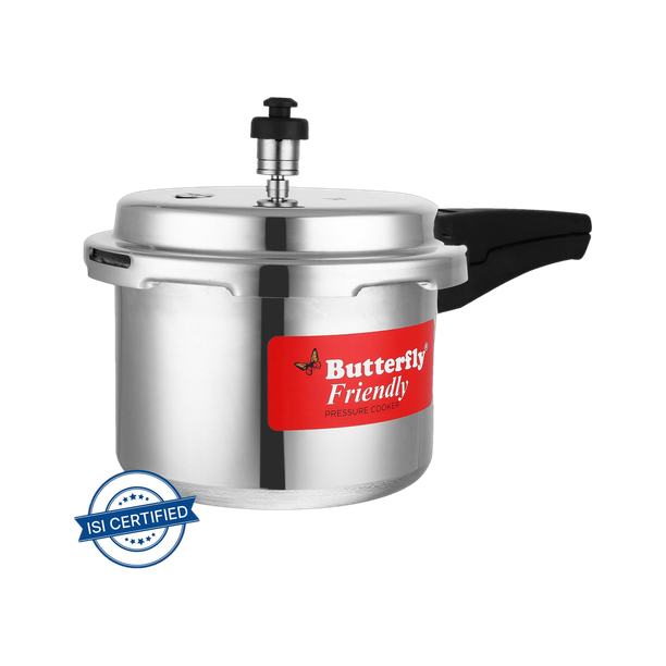 Butterfly Friendly 3 L Outer Lid Pressure Cooker