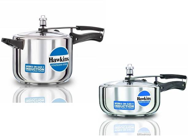 Hawkins Stainless Steel Induction Base Pressure Cooker ...