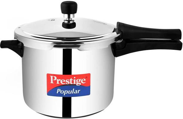 Prestige Popular Cooker with PVC 8.0 Veggie Cutter combo 5 L Induction Bottom Pressure Cooker