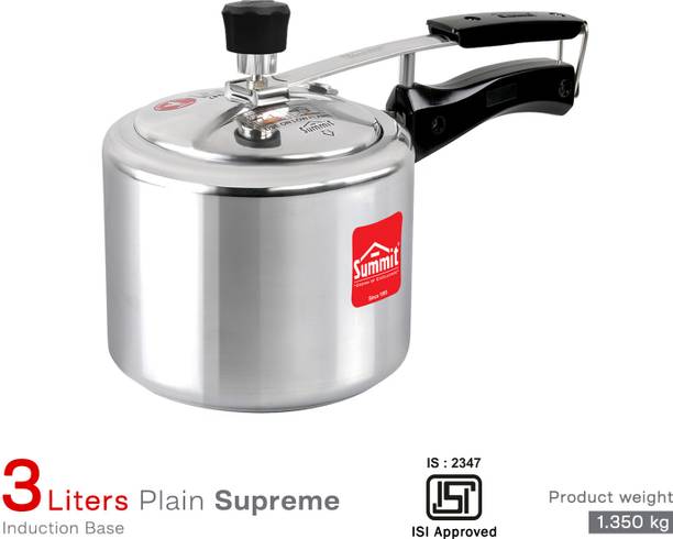 SUMMIT Inner Lid Classic Supreme (Induction Base) 3 L Inner Lid Pressure Cooker