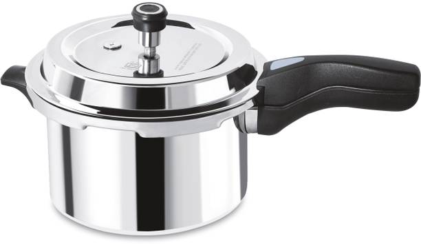 Rasoiya Tri-Ply Pressure Cooker 5L – Premium Quality, (3-Layer) 5 L Outer Lid Induction Bottom Pressure Cooker