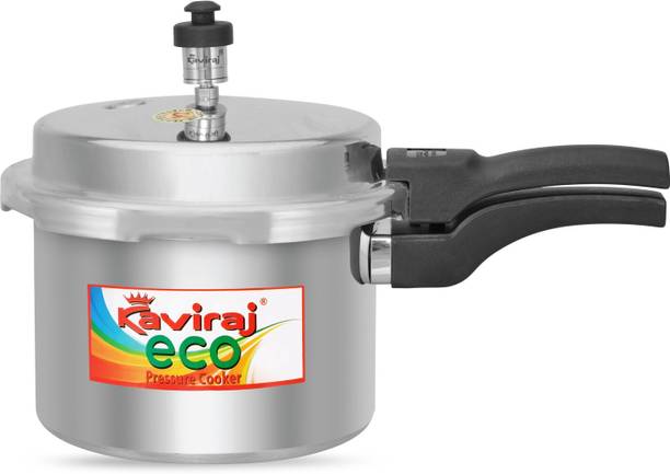Kaviraj Eco 3 L Outer Lid Induction Bottom Pressure Cooker