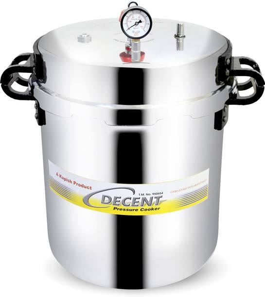 Decent Jumbo Aluminium 40 L Outer Lid Pressure Cooker