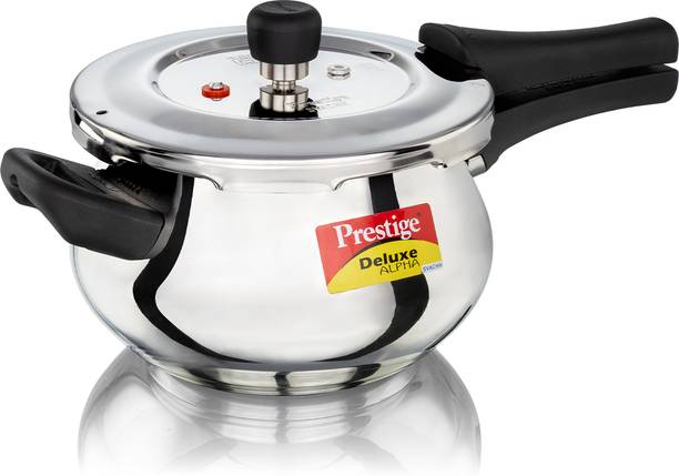 Prestige Deluxe Alpha Svachh 3 L Outer Lid Induction Bottom Pressure Cooker