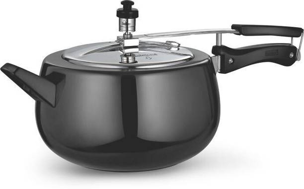 goodflame 3 LITER PRESSURE COOKER HARD ANODISED 3 L Inner Lid Induction Bottom Pressure Cooker