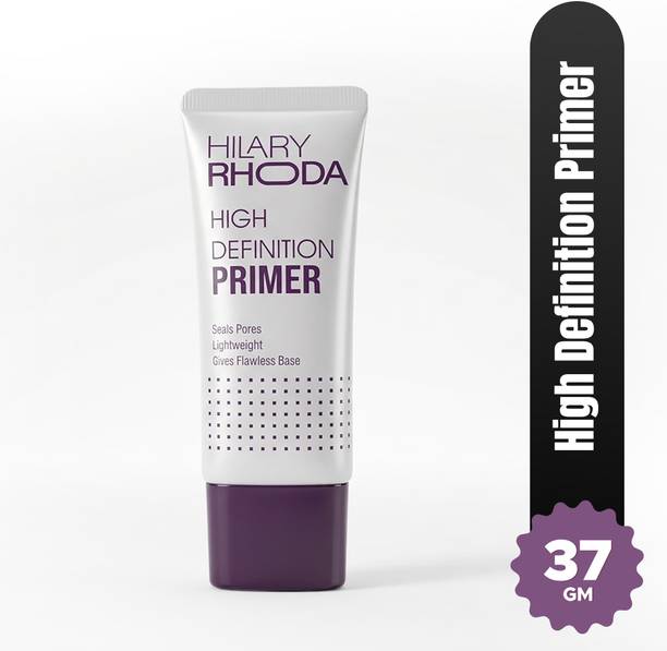 Hilary Rhoda High Definition Primer | Blurs Pores & Absorbs Excess Oil | Silicon-Based  Primer  - 37 g