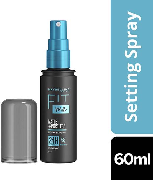 MAYBELLINE NEW YORK Fit Me Matte + Poreless Setting Spray, 24H Oil-Control Formula Primer  - 60 ml (NA)