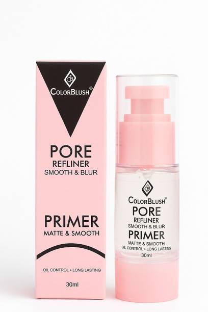 ColorBlush Pore Refiner Primer – Smooth & Blur, Matte Finish, Oil Control, Long Lasting Primer  - 30 ml