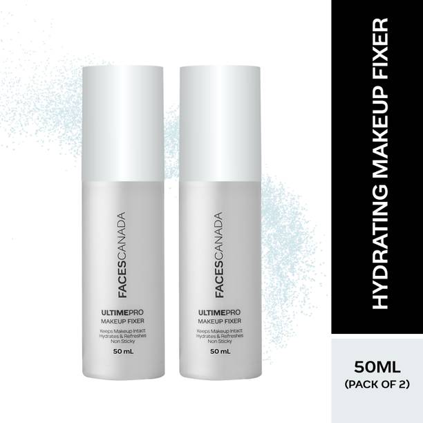 FACES CANADA Ultime Pro Makeup Fixer | Non Sticky, Keeps Makeup Intact, Hydrates & Refreshes Primer  - 100 ml