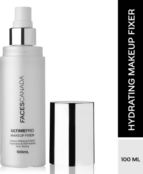फेसेस कनाडा Ultime Pro Makeup Fixer | Non Sticky, Keeps Makeup Intact, Hydrates & Refreshes प्राइमर  - 100 ml