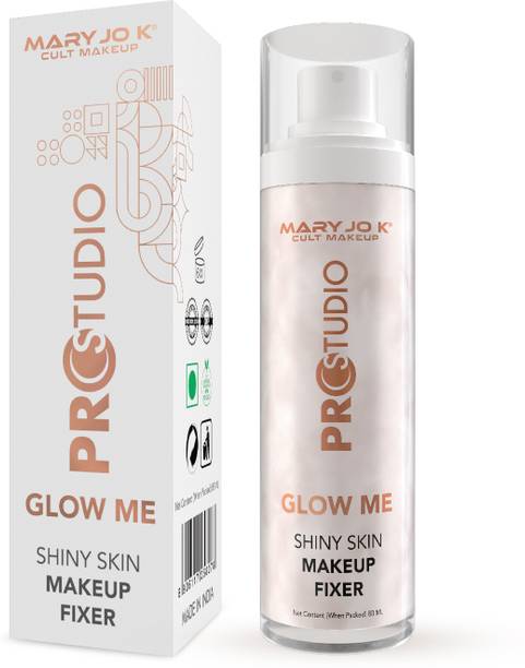 MARY JO K Glow Me Makeup Fixer Spray | Long-lasting Hold | Dewy, Radiant Finish | Primer  - 80 ml