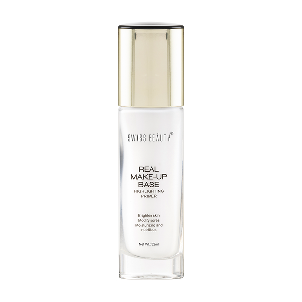 SWISS BEAUTY Real Makeup Base Highlighting Primer | With Natural Glow Finish  Primer  - 32 ml