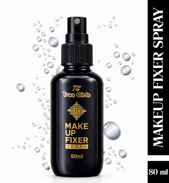 TG TRUE GIRLS Professional Makeup Fixer Spray | Long Lasting Primer  - 80 ml