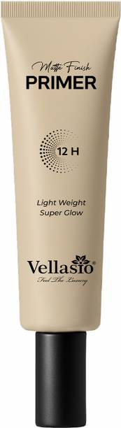 vellasio Primer for Face Matte | Oil Control | Pore Blurring | Long Lasting Base Primer  - 30 ml