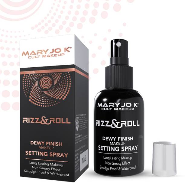 MARY JO K Dewy Finish Makeup Setting Spray | Long-Lasting Hold | Lightweight & Non-greasy Primer  - 100 ml