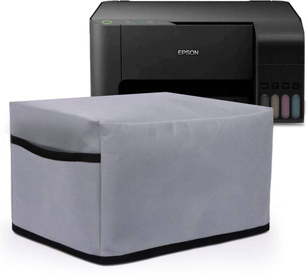 Cranique Water-Resistant Dust Cover For Epson EcoTank L3250 / L3210 Wi-Fi InkTank - Grey Printer Cover