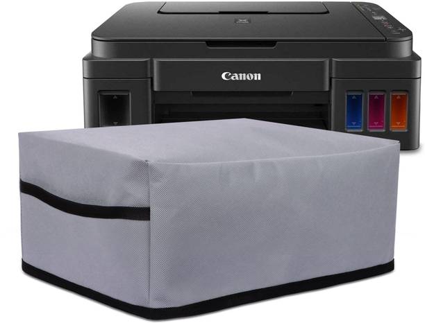 Cranique Water-Resistant Dust Cover For Canon Pixma G3012 / G3010 / G2012 - Grey Printer Cover