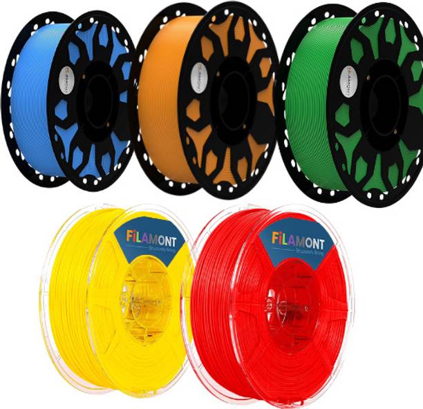 Filamont PLA+ PACK OF 5 COMBO Printer Filament