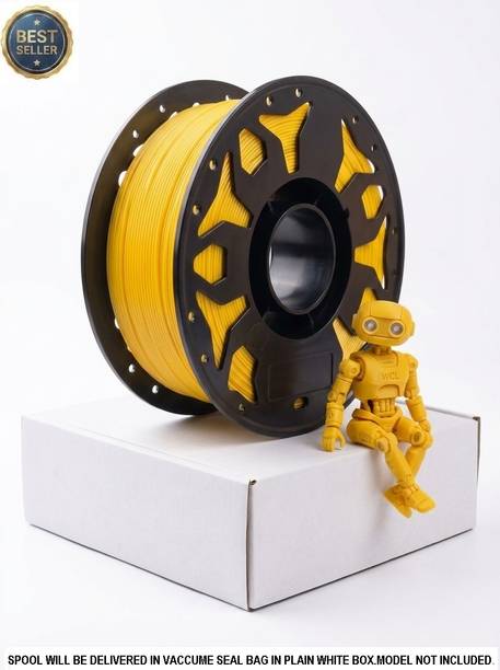 cult WOL3D PLA PRO+ | Bumblebee Yellow | 1.75mm 3d Printer Filament |Fits FDM Printer Extruder