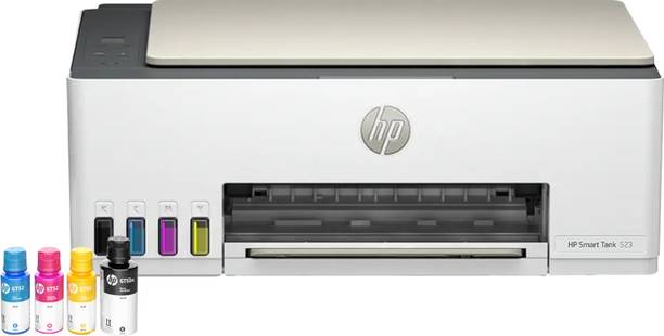 HP Smart Tank All in One 583 Multi-function WiFi Color Ink Tank Printer (Borderless Printing) for Print/Copy/Scan with Up to 4000 pages of Black or 6000 pages of color ink in the box and Mobile Fax Support with HP Smart App