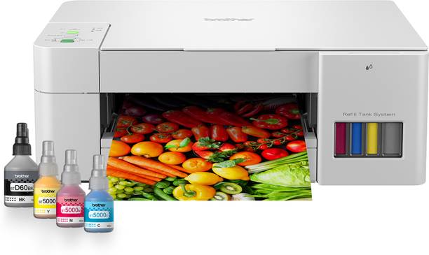 brother DCP-T226 Multi-function Color Ink Tank Printer (Borderless Printing) ideal for Home Usage for Print, Scan & Copy