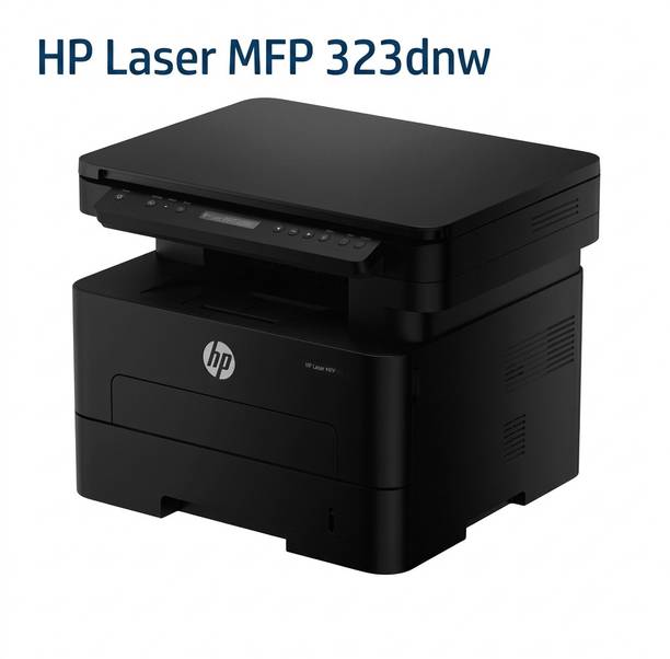 HP LaserJet 323dnw Printer | Print, Duplex, Scan Copy, LCD Screen, Office Printer Multi-function WiFi Monochrome Laser Printer