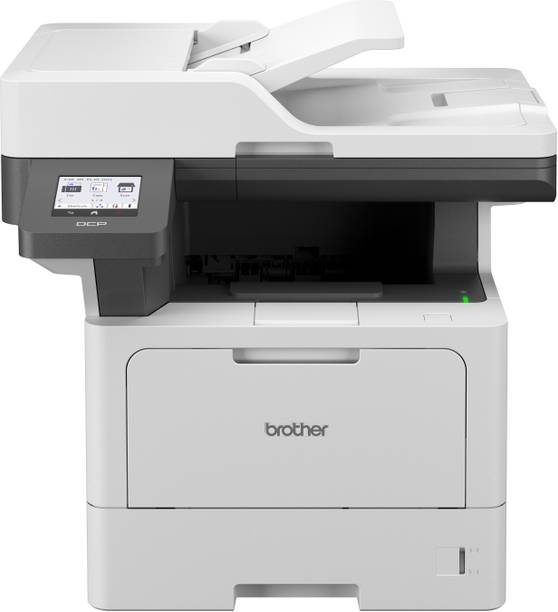 brother DCP-L5660DN Multi-function Monochrome Laser Printer for Print/Scan/Copy with Auto Duplex Feature, 3.5-Inch Touch Screen Display, 48 PPM, Dual Scanning, 70 Pages ADF, 250 Sheets Paper Tray, Free Installation & with Up to 11000 Pages of Black Ink Toner in the box