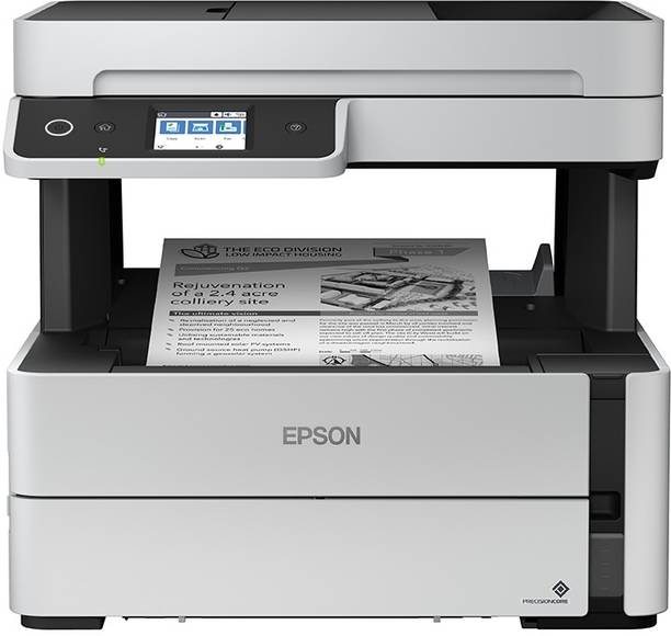 Epson Monochrome M3180 All-in-One Duplex InkTank Printer Multi-function WiFi Monochrome Ink Tank Printer