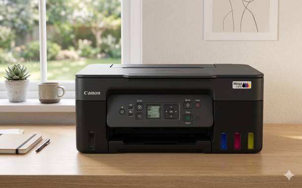 Canon PIXMA MegaTank G3770 BK All in one WiFi Inktank Colour Multi-function WiFi Color Ink Tank Printer